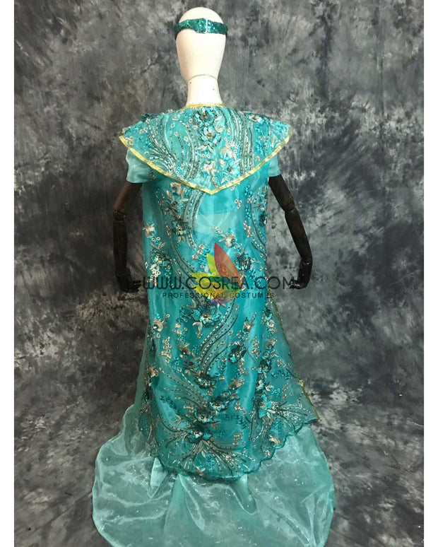 Princess Jasmine With Embroidered Jacket Cosplay Costume