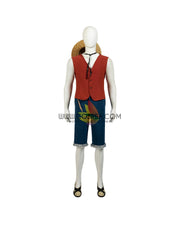 Monkey D Luffy One Piece Netflix Film Cosplay Costume