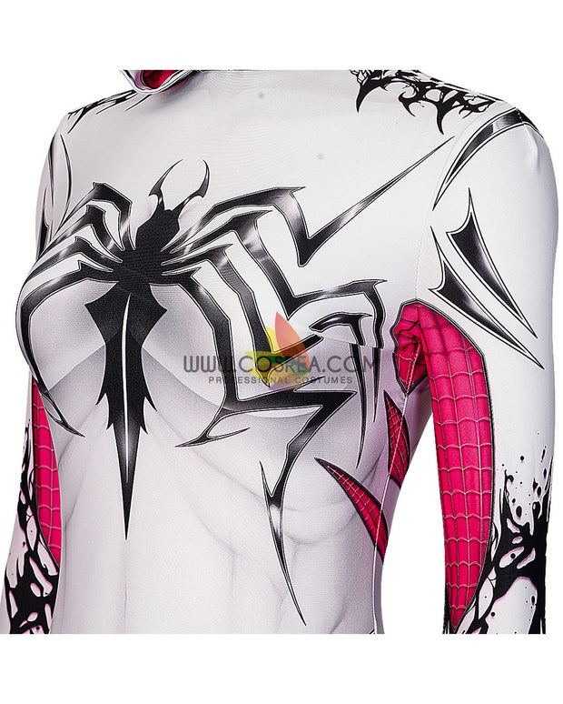 Spider Gwen Anti-Venom Digital Printed Cosplay Costume