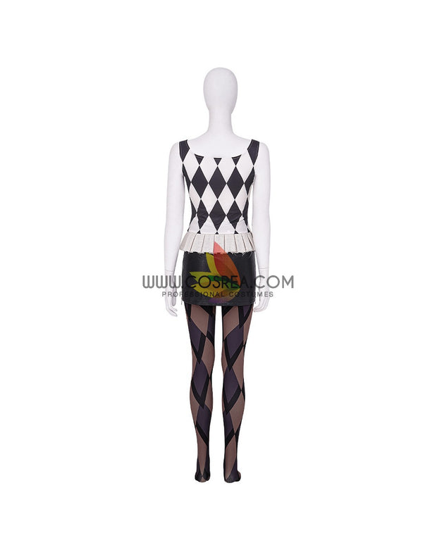 Lady Gaga Joker Folie à Deux Textured Fabric Cosplay Costume