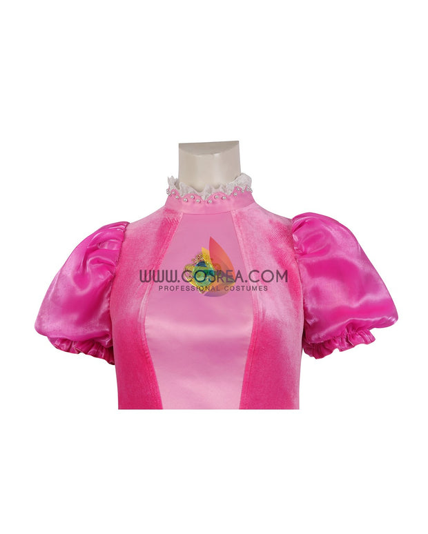 Princess Peach The Super Mario Bros. Movie Cosplay Costume