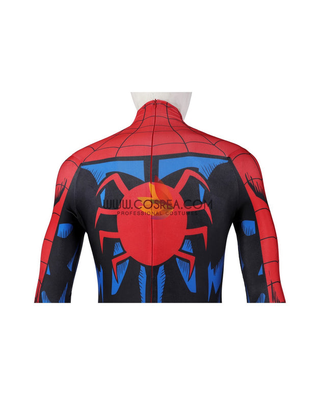 Spiderman Classic Comic Digital Printed Cosplay Costume