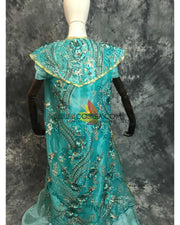 Princess Jasmine With Embroidered Jacket Cosplay Costume