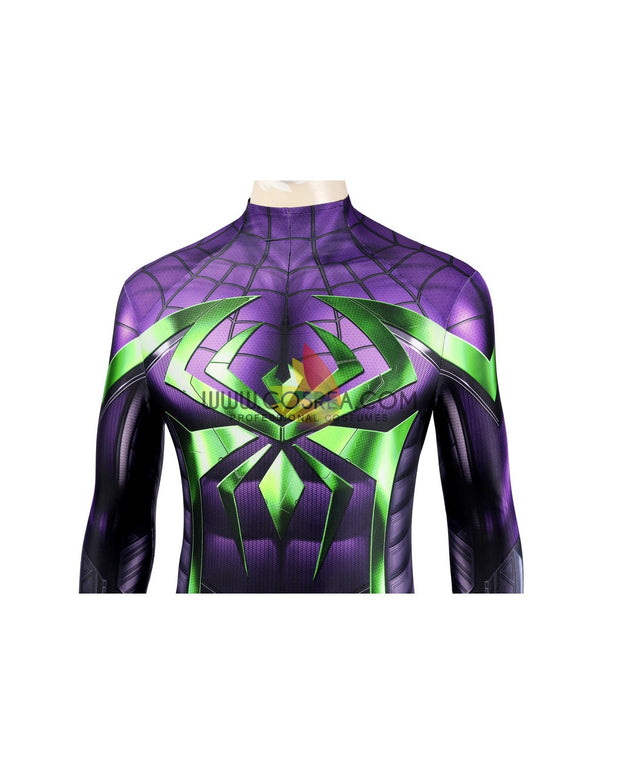 Spiderman Purple Reign Digital Printed Cosplay Costume