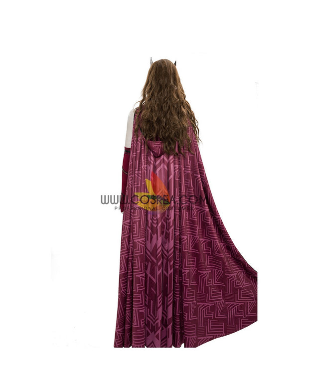 Scarlet Witch Textured Fabric Version Cosplay Costume