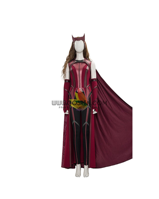 Scarlet Witch Textured Fabric Version Cosplay Costume