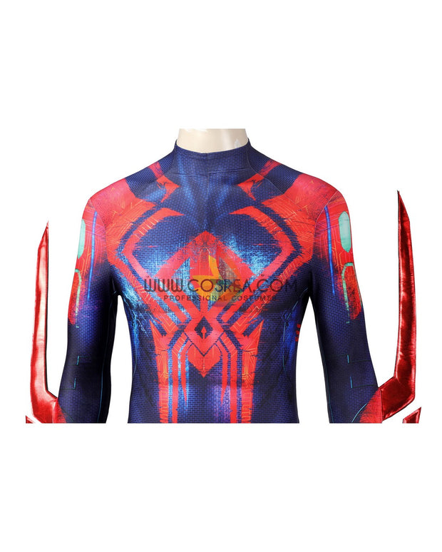 Miguel Spiderman 2099 Across The Spider-Verse Digital Printed Cosplay Costume