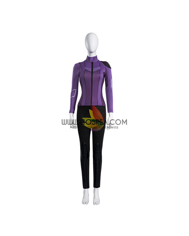 Kate Bishop Hawkeye Dark Purple Cosplay Costume