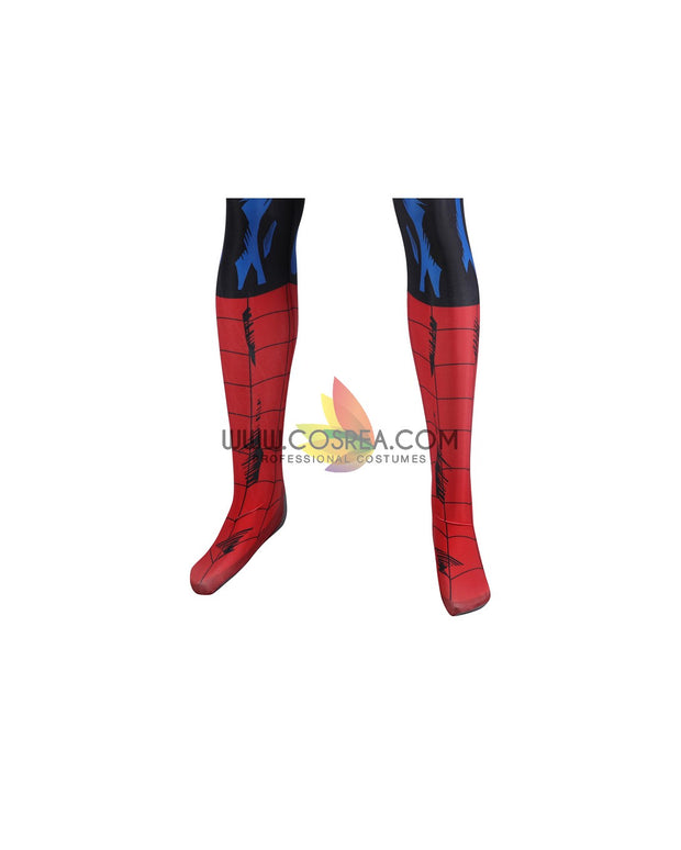 Spiderman Classic Comic Digital Printed Cosplay Costume