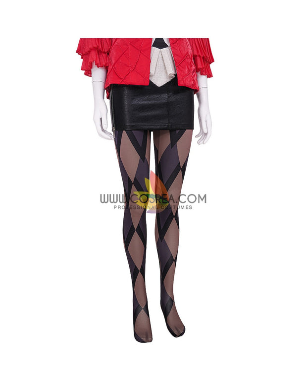 Lady Gaga Joker Folie à Deux Textured Fabric Cosplay Costume