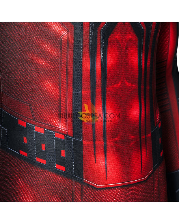 Miles Morales Crimson Cowl Digital Printed Cosplay Costume