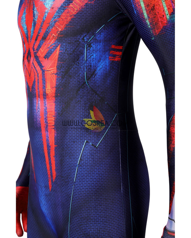 Miguel Spiderman 2099 Across The Spider-Verse Digital Printed Cosplay Costume