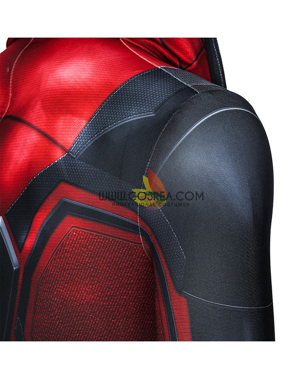 Miles Morales Crimson Cowl Digital Printed Cosplay Costume