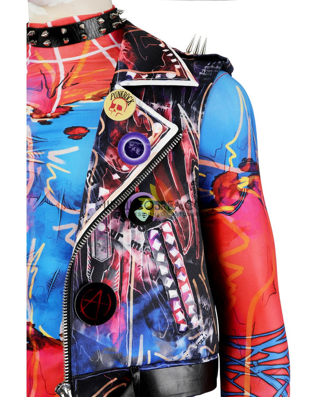 Spider Punk Across The Spider-Verse Cosplay Costume