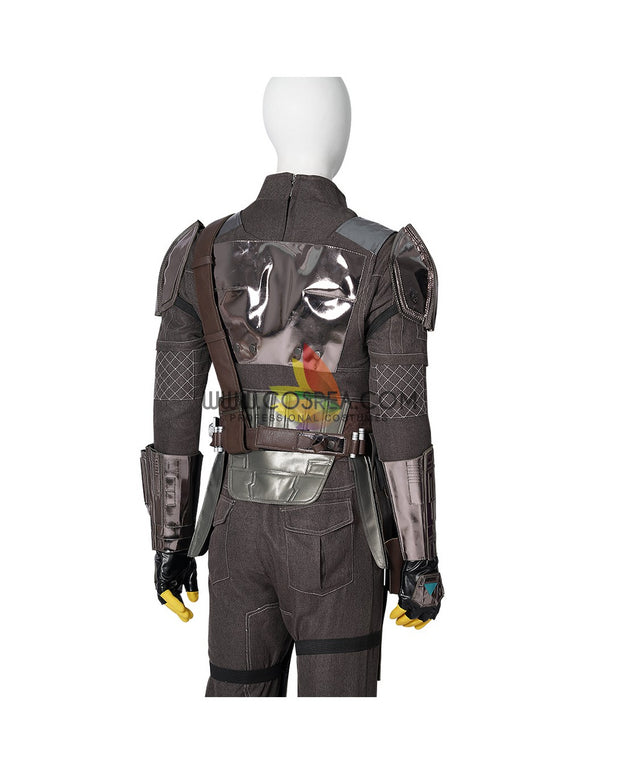 Mandalorian Star Wars PU Leather Cosplay Costume