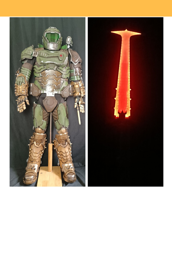 My custom cosplay for the non-existent character doom eternal :D : r/Doom