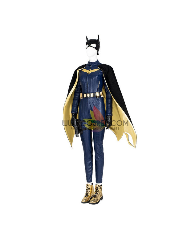 Cosrea DC Universe Batgirl PU Leather Cosplay Costume