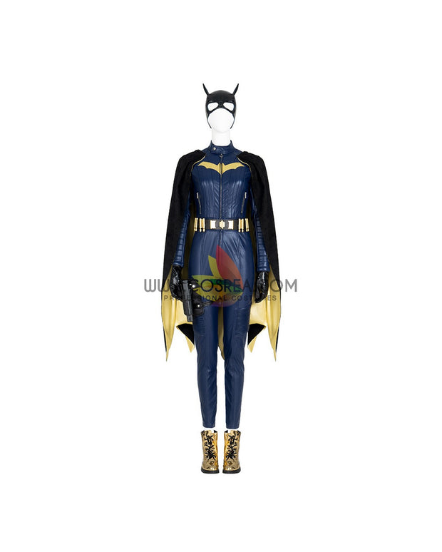 Cosrea DC Universe Batgirl PU Leather Cosplay Costume