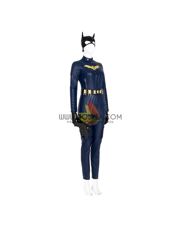 Cosrea DC Universe Batgirl PU Leather Cosplay Costume