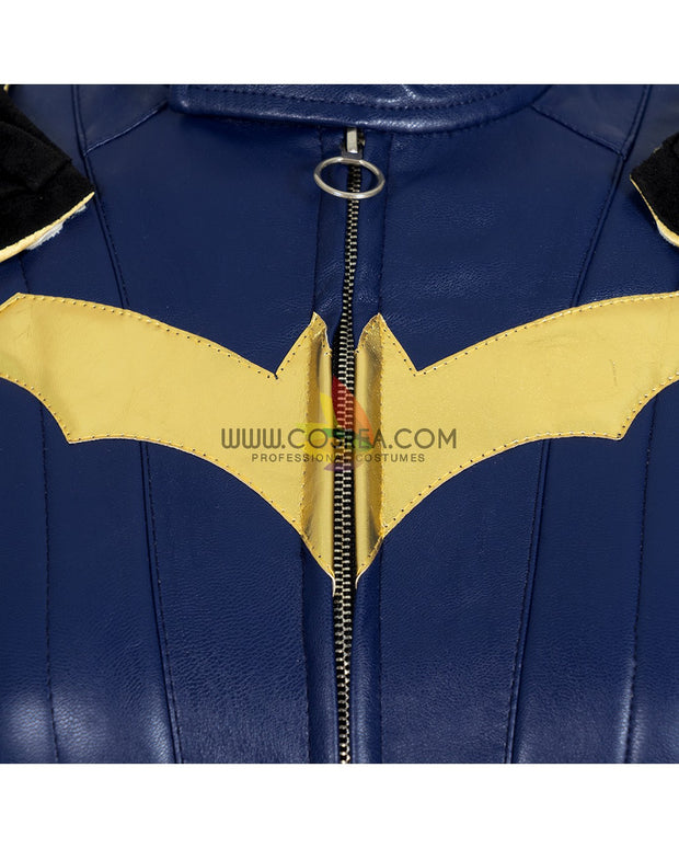 Cosrea DC Universe Batgirl PU Leather Cosplay Costume