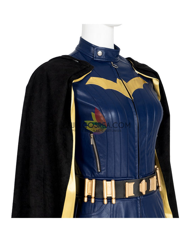 Cosrea DC Universe Batgirl PU Leather Cosplay Costume