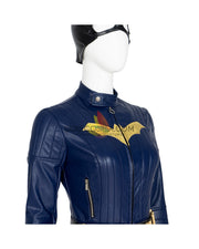 Cosrea DC Universe Batgirl PU Leather Cosplay Costume