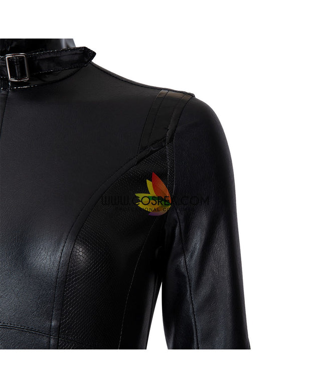 Cosrea DC Universe Catwoman PU Leather Cosplay Costume