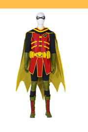 Cosrea DC Universe Damian Wayne Battle of the Super Sons Cosplay Costume