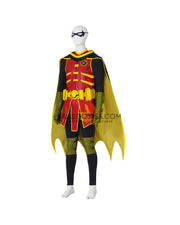 Cosrea DC Universe Damian Wayne Battle of the Super Sons Cosplay Costume