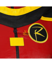 Cosrea DC Universe Damian Wayne Battle of the Super Sons Cosplay Costume