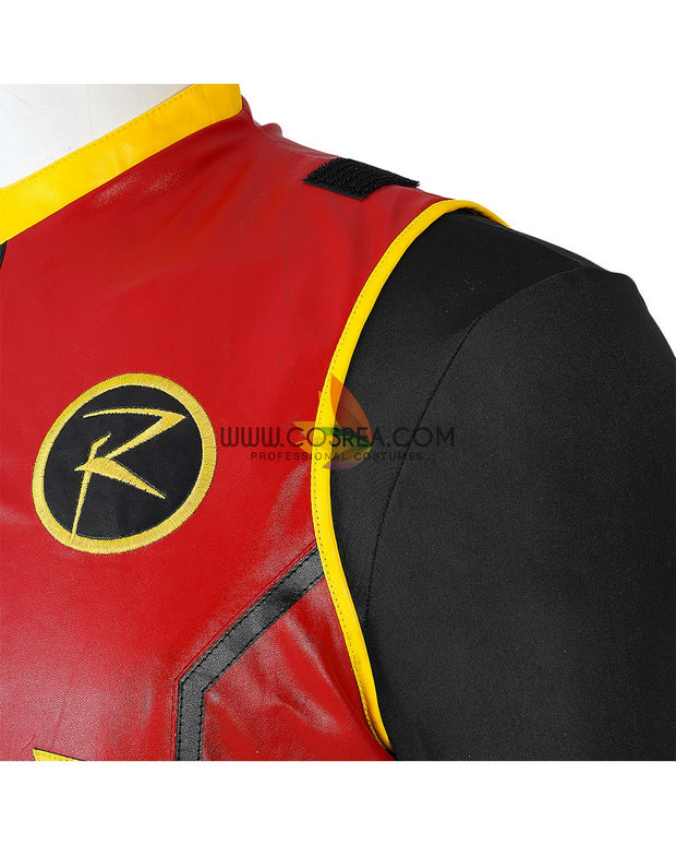 Cosrea DC Universe Damian Wayne Battle of the Super Sons Cosplay Costume