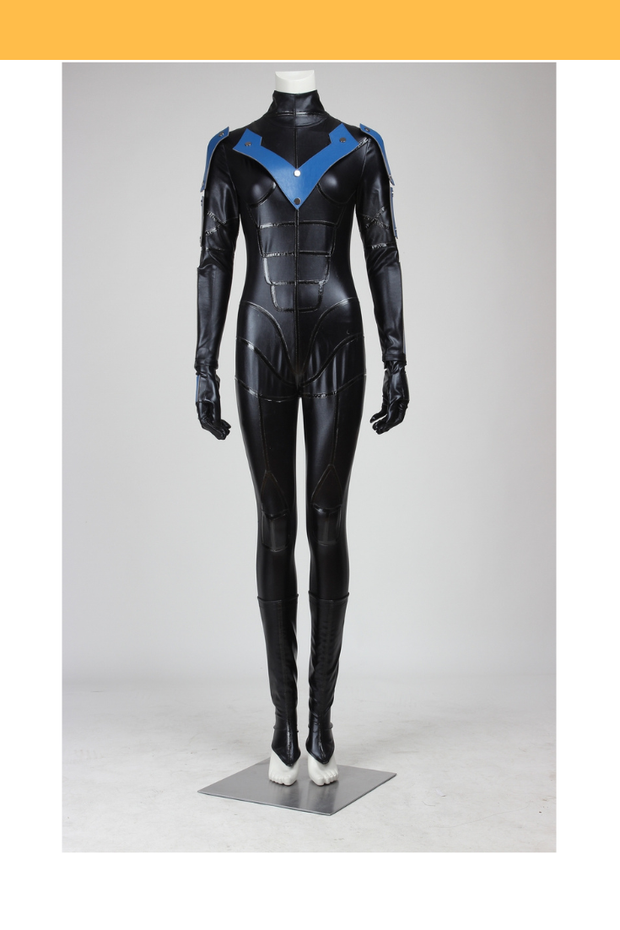 Cosrea DC Universe DC Arkham Knight Nightwing Female Version Custom Costume