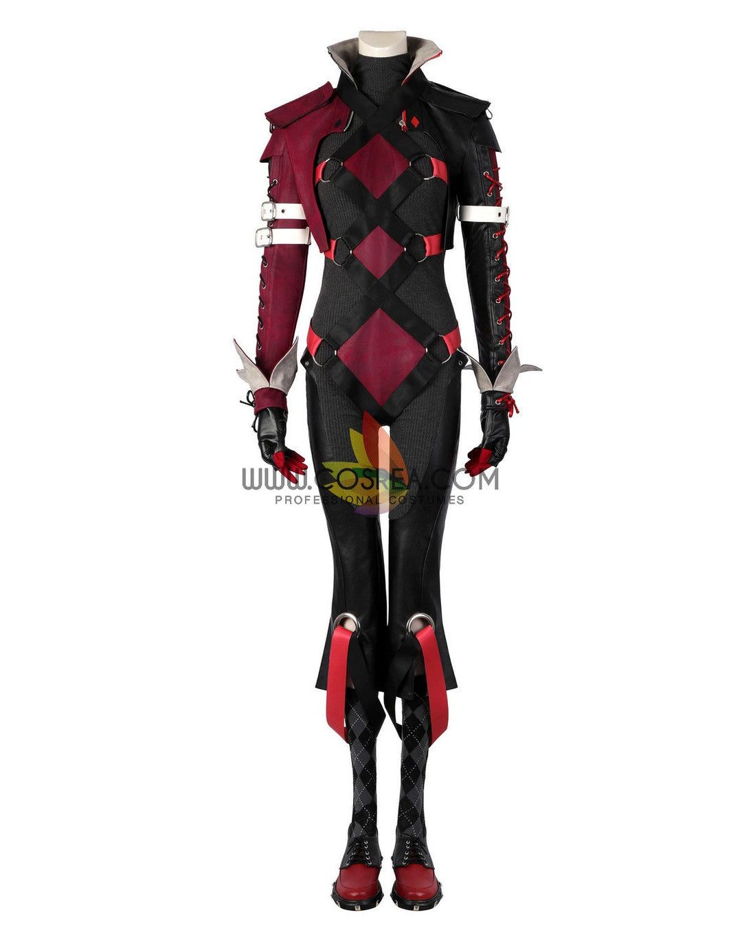 Harley Quinn Gotham Knights Cosplay Costume - Cosrea Cosplay