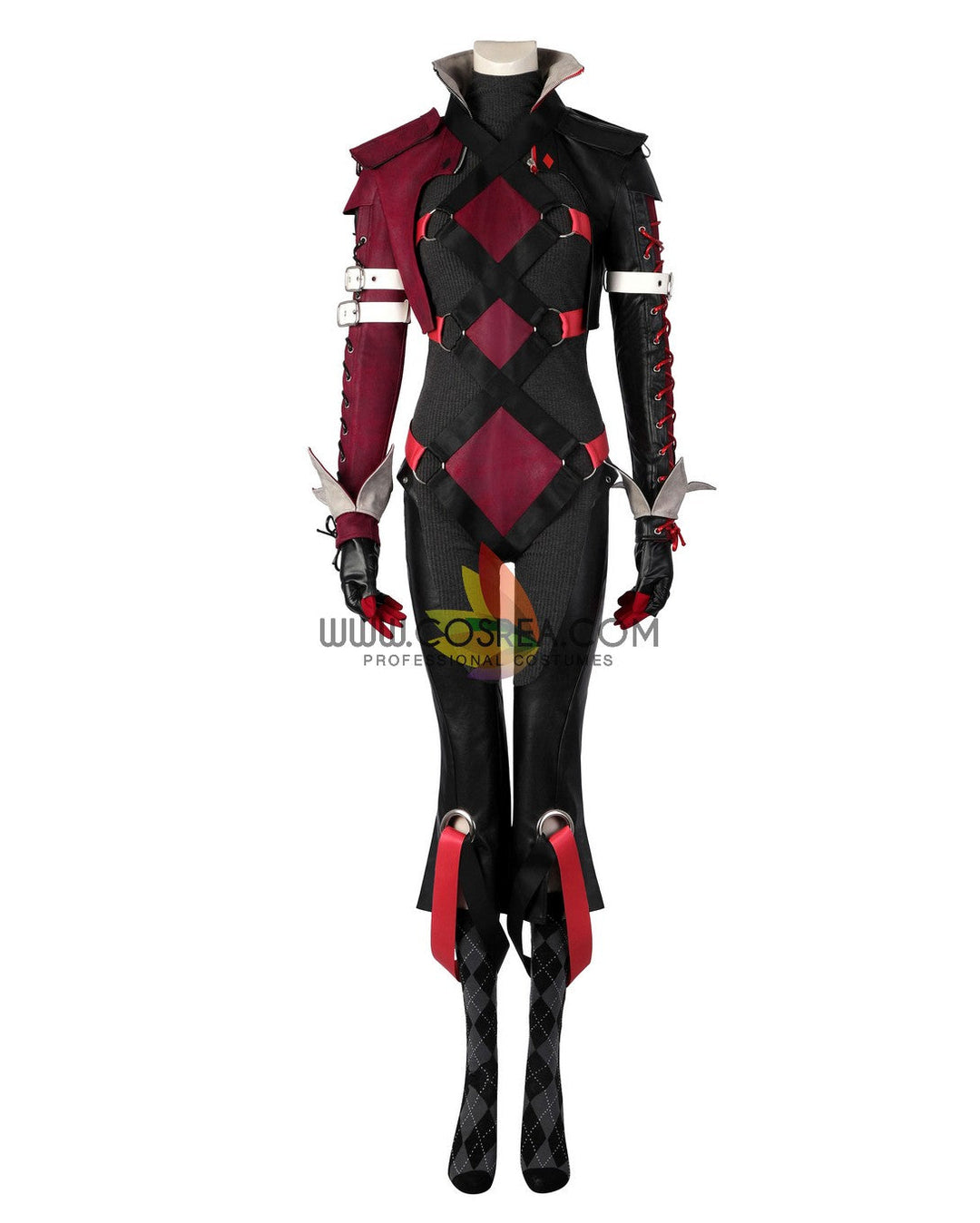 Harley Quinn Gotham Knights Cosplay Costume - Cosrea Cosplay