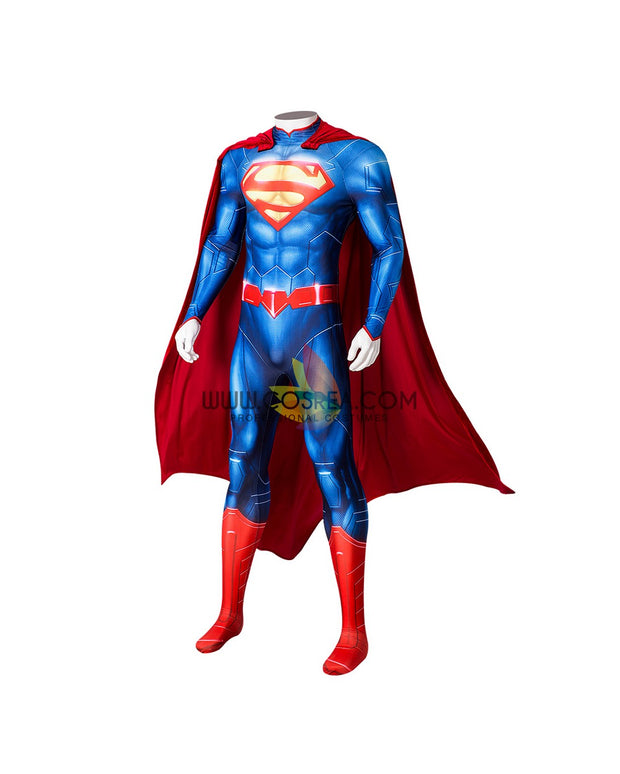 Cosrea DC Universe DC Superman The New 52 Digital Printed Cosplay Costume