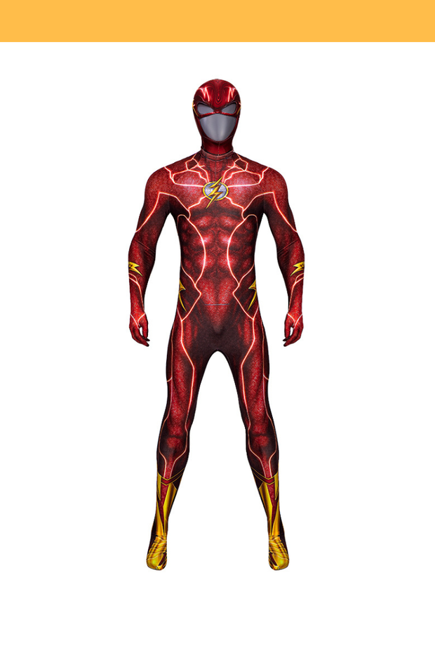 Cosrea DC Universe Flash 2023 Movie Digital Printed Cosplay Costume