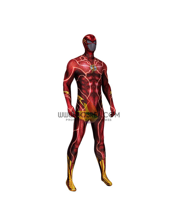 Cosrea DC Universe Flash 2023 Movie Digital Printed Cosplay Costume