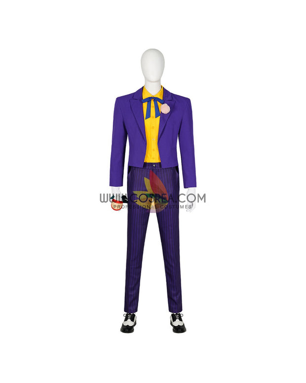 Cosrea DC Universe Joker 1992 Cartoon Version Cosplay Costume