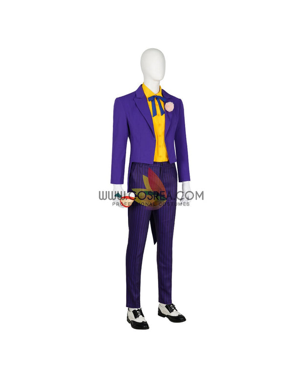 Cosrea DC Universe Joker 1992 Cartoon Version Cosplay Costume