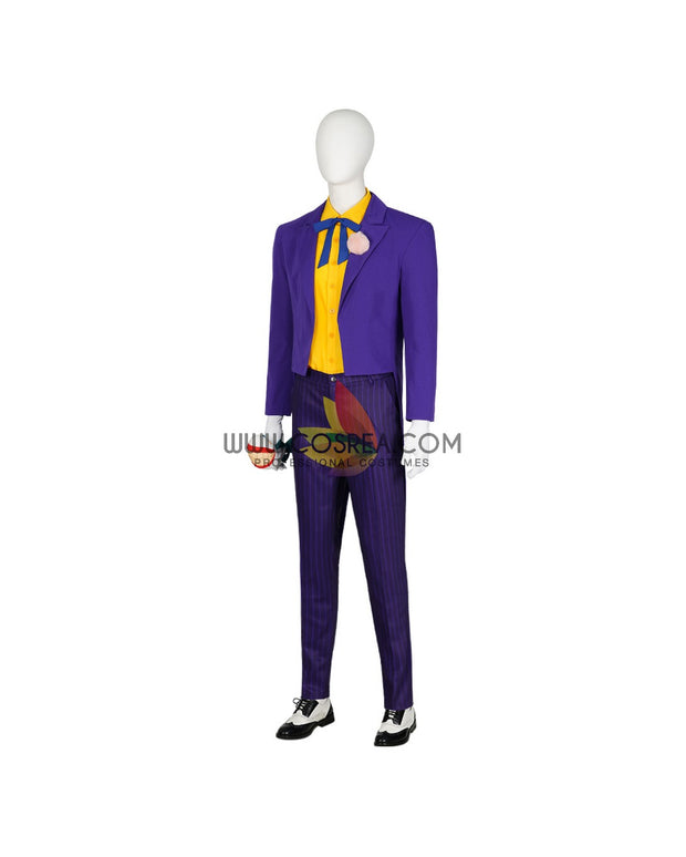 Cosrea DC Universe Joker 1992 Cartoon Version Cosplay Costume