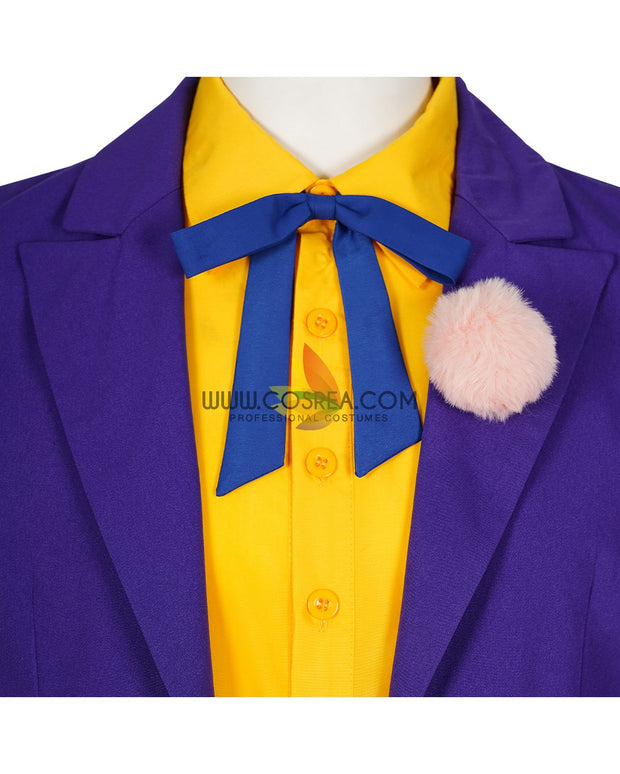 Cosrea DC Universe Joker 1992 Cartoon Version Cosplay Costume