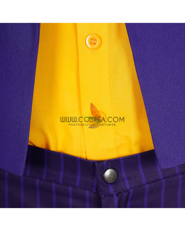 Cosrea DC Universe Joker 1992 Cartoon Version Cosplay Costume