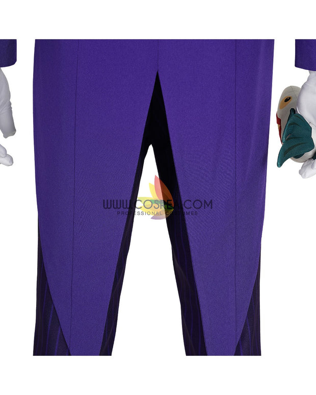 Cosrea DC Universe Joker 1992 Cartoon Version Cosplay Costume