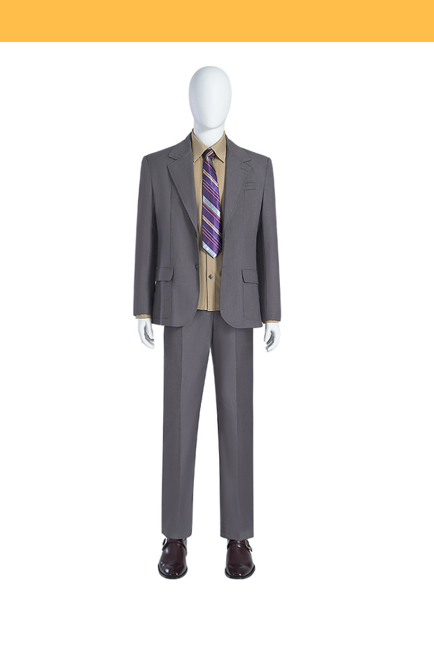 Cosrea DC Universe Joker Folie à Deux Gray Suit Cosplay Costume