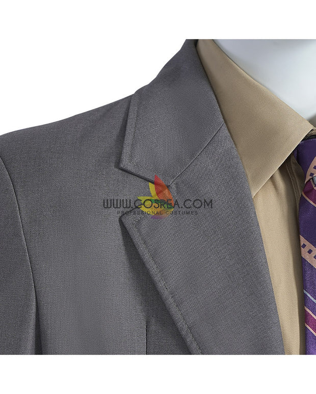 Cosrea DC Universe Joker Folie à Deux Gray Suit Cosplay Costume