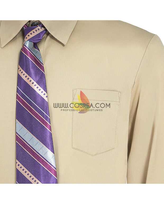 Cosrea DC Universe Joker Folie à Deux Gray Suit Cosplay Costume