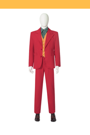 Cosrea DC Universe Joker Folie à Deux Red Suit Cosplay Costume