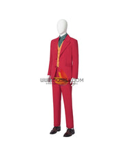 Cosrea DC Universe Joker Folie à Deux Red Suit Cosplay Costume