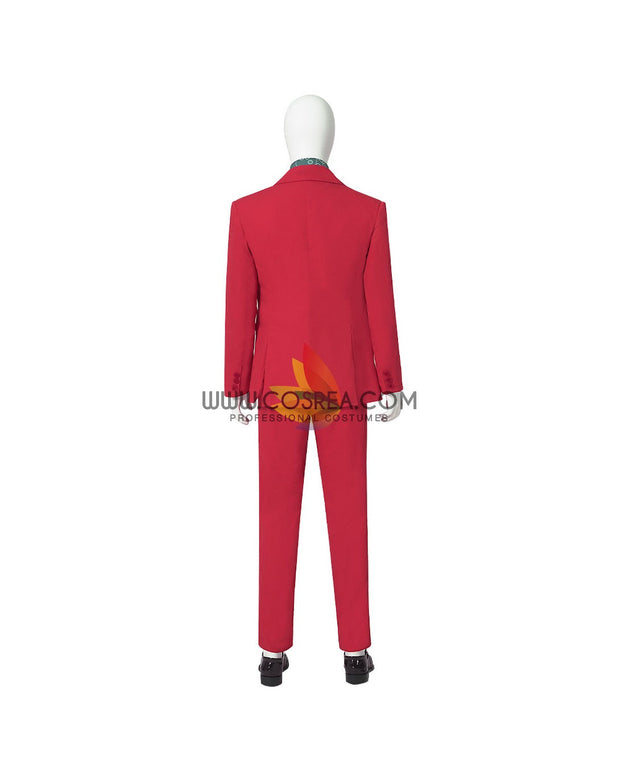 Cosrea DC Universe Joker Folie à Deux Red Suit Cosplay Costume