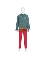 Cosrea DC Universe Joker Folie à Deux Red Suit Cosplay Costume